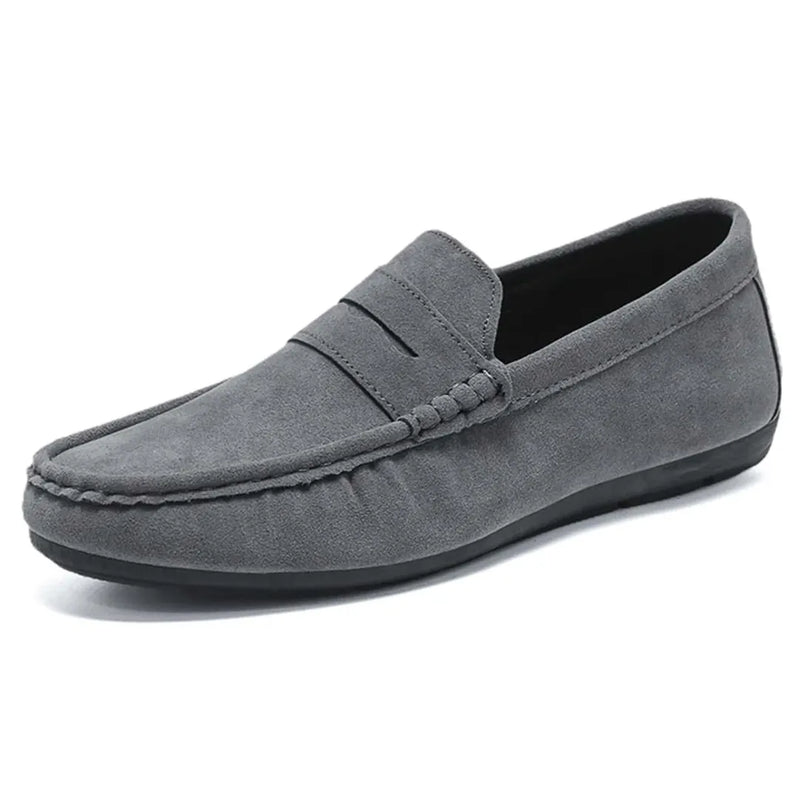 Mocassim Masculino de Camurça Allegante